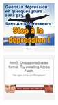 Mobile Screenshot of de-pression.com